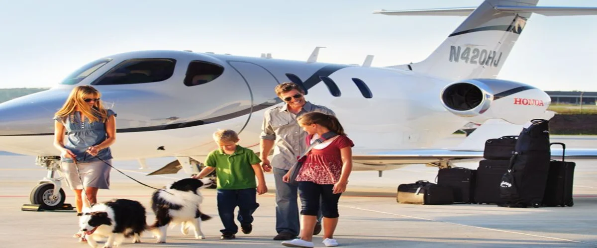 Flying Private for Family Vacations